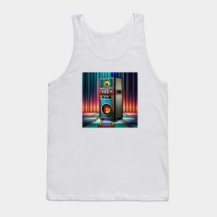 vintage Boombox Pop - 90s retro pop art Tank Top